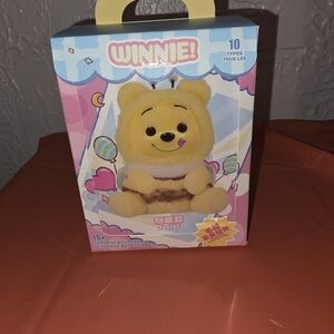 Winnie Yellow Plush Bear Toy